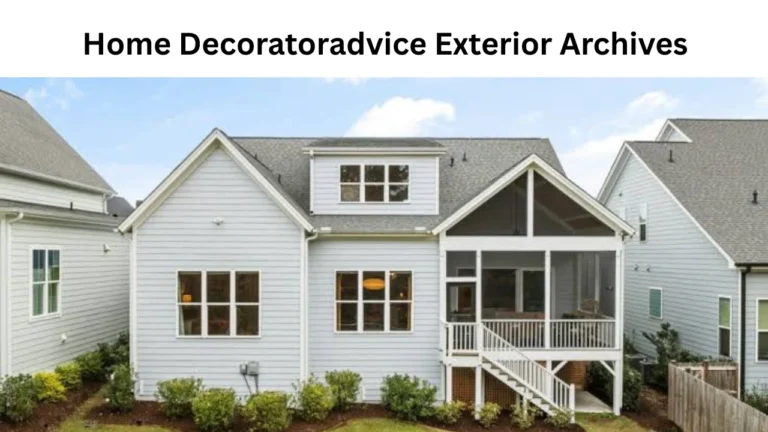 Home DecoratorAdvice Exterior Archives