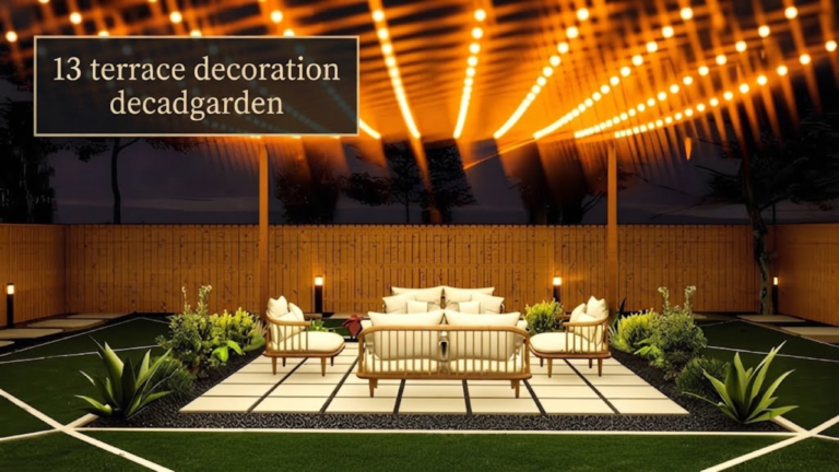 Terrace Decoration Decadgarden Decoratoradvice